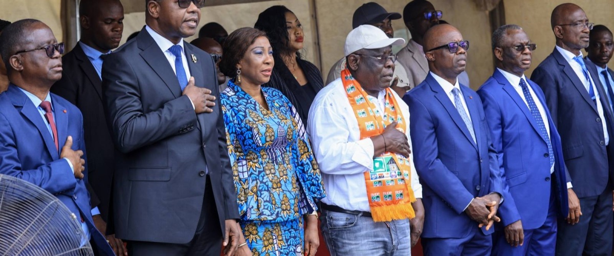 Cérémonie d’adhésion de nouvelles personnalités au RHDP 