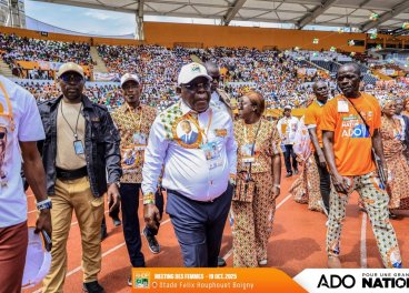 Les femmes RHDP disent OUI à ADO !