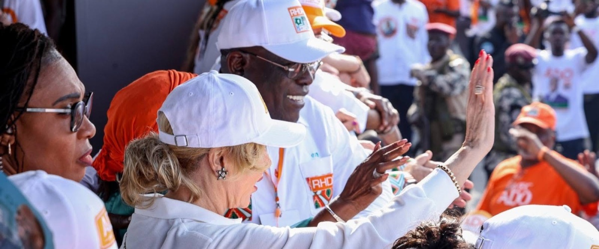 Parade de clôture de la campagne présidentielle 2025