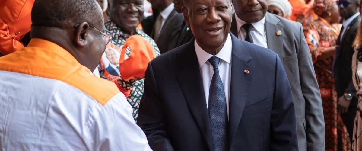 ADO , Président de la République de Côte d’Ivoire